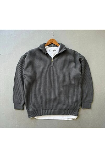 brozzi men سترة تريكو نصف سحاب للجنسين من Füme