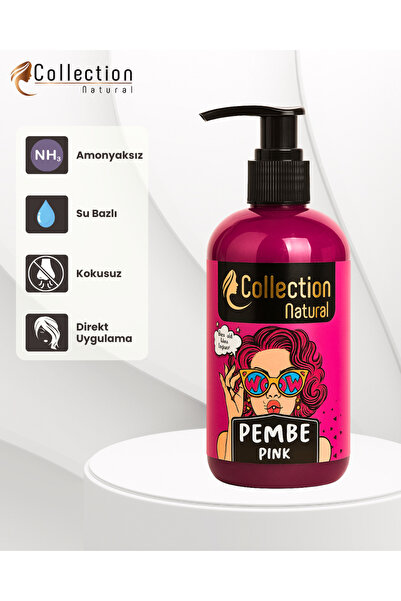 collection naturel Balyaj Boyası 250ml Pembe