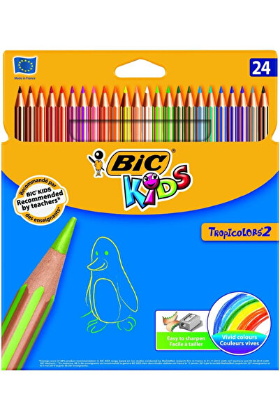 Bic Tropıcolors 24 Renk Kuruboya 9375183