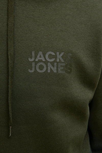Jack & Jones Ανδρικό φούτερ με κουκούλα Jjecorp Logo Sweat Hood 12152840
