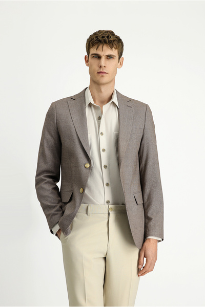 Kiğılı Μπουφάν με κλασικό σχέδιο με κανονική εφαρμογή