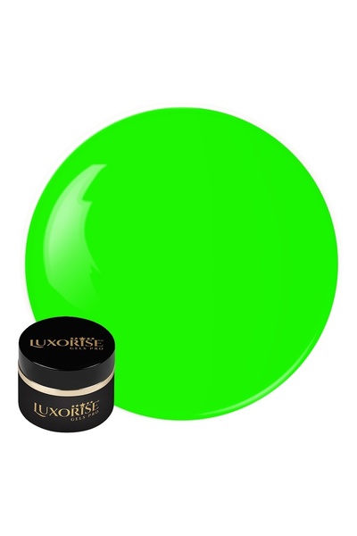 LUXORISE Gel UV pentru extensii de unghii RevoFlex Neon 15ml, Verde