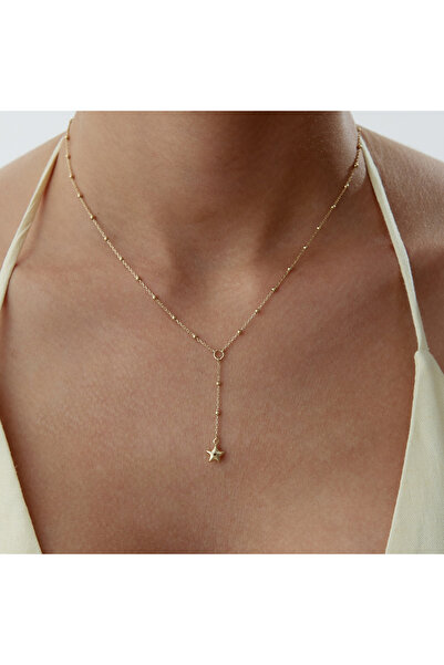 Cherry by Özkonak Toplu Yıldız Sallantılı Kolye