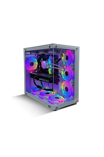 MIEXCITE Pc Ryzen 7 Rtx 5070 B850 32gb Lc360 Ddr5 White