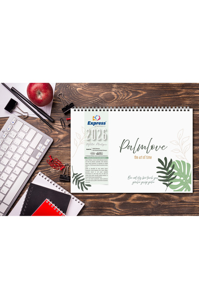Express 2026 Takvim A4 Ebat 53 Haftalık Planlayıcı Palmlove