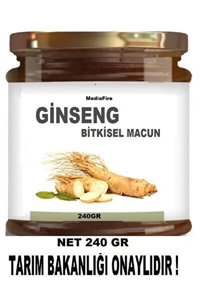 MediaFire Ginseng Macun 240gr Gisengli Macunu Kuvvetli Güçlü Macun