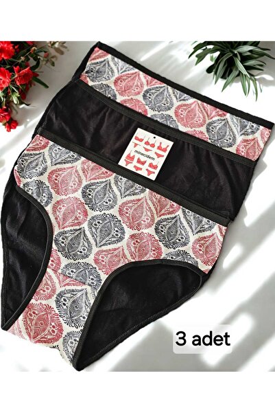 minecidem Büyük Beden Penye Külot Xxl 3 Lü Paket