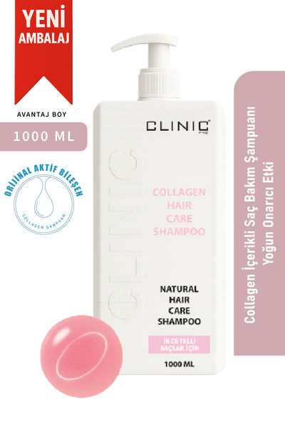 CLINIC PYROO Collagen Şampuan (1000 ML)