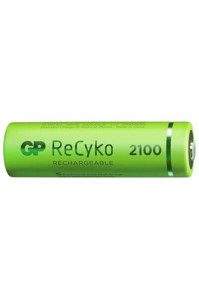 GP Batteries 2100Mah 4+2 Şarjlı Kalem Pil Recyko