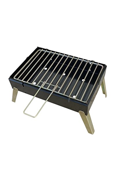 Inteliced Gratar pliabil pentru camping si pescuit, Inteliced®, grill 34 x 22 cm, inaltime picioare 12 cm