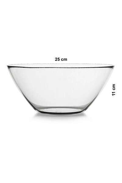 Paşabahçe 10697 Iconic Cam Salata Kasesi 2950 cc 25 cm