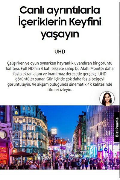 Samsung Kablosuz Klavye + 109 EKRAN 43" Akıllı Monitör-TV