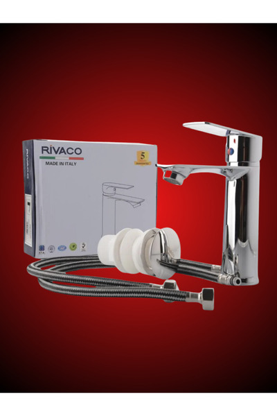 TAFASSELL Italian chrome basin faucet + shower head with hand shower