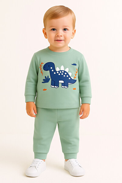 aden kids çocuk mevsimlik penye pijama takımı