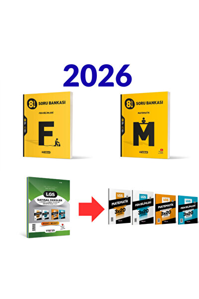 hız yayınları 8.sınıf matematik fen bilimleri soru bankası 2026 (hediyeli)