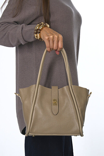 ABBRA Women's Vegan Leather Medium Size Puppy Bag