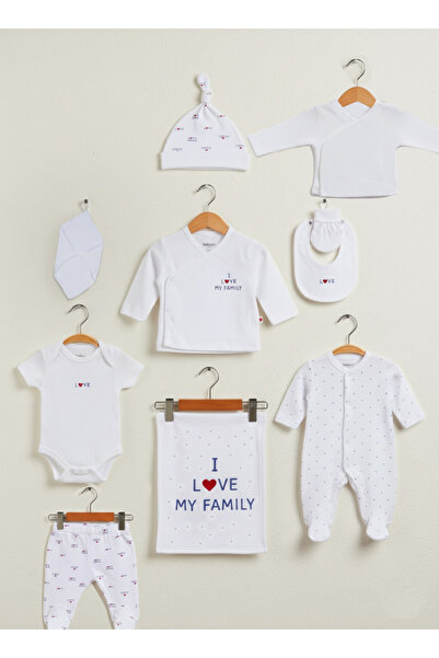 Bebessi Yenidoğan || Bebek 10'lu Hastane Çıkışı Seti || %100 Pamuk || I Love ...