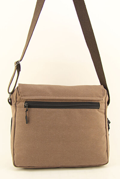 QUB CLUB Postman Tile Work School Canvas Waterproof Gusseted Briefcase Street Bag