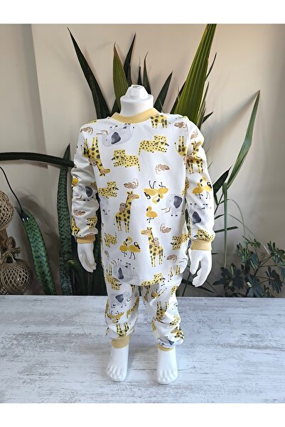 Miniworld Girl-Boy Baby-Child Pajama Set 100% Cotton Long Sleeve Round Neck Seasonal