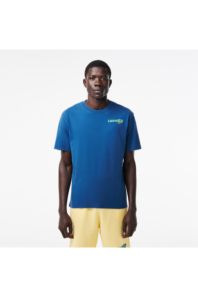 Lacoste Washed Effect Ombré Print T-shirt - TH7544-00-HBM