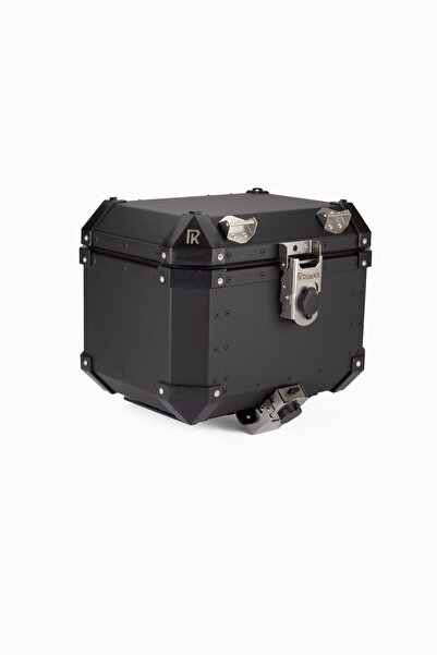 Aksesuarlı Alüminyum Motosiklet Çantası (Topcase) – 37 LT
