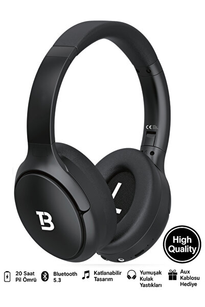 Tech&bello accessories Kablosuz Kulaküstü Bluetooth Kulaklık Stereo-Mikrofon-...