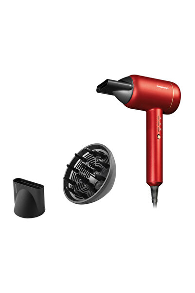 Grundig Hair Dryer Hd 9980 Ionica Air Styler Red Hair Dryer