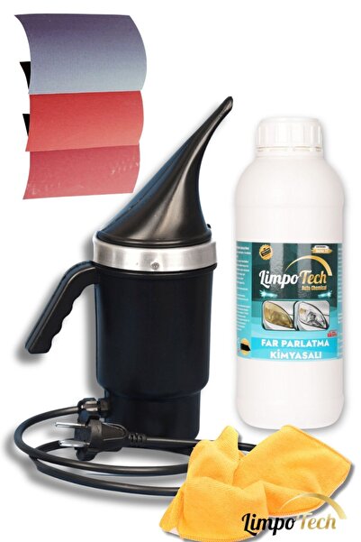 LİMPO TECH Buharlı Far Temizleme Seti 250 gram