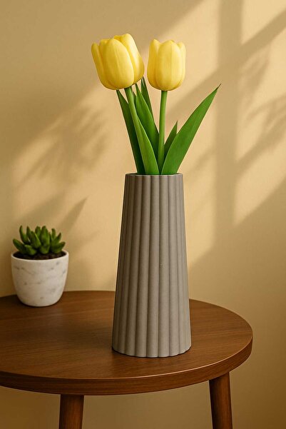 KARRA Vasă pentru flori de pampas de 19 cm - Vă rugăm să acordați atenție dimensiunii exacte