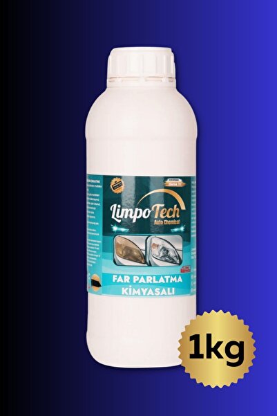 LİMPO TECH Buharlı Far Temizleme Sıvısı, Far Kimyasalı, Far Parlatıcı, Kloroform, Araba Farı Parlatıcı 1kg
