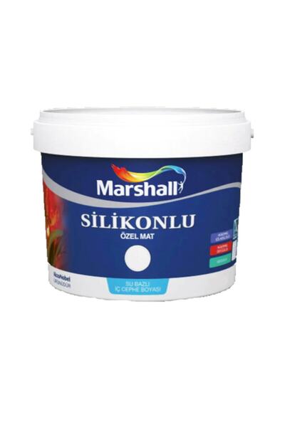 Marshall Silikonlu Özel Mat Iç Cephe Duvar Boyası 15 Lt Kum Beji