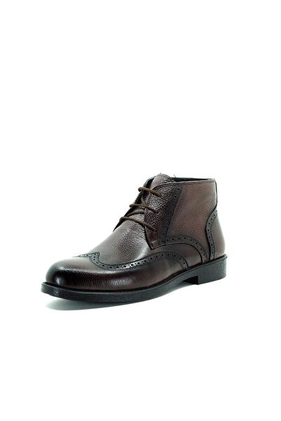 İriadam 45 - 46 - 47 - 48 -49 -50 Büyük Numara Erkek Deri Bot CS202 Kahve der-Kahve Deri