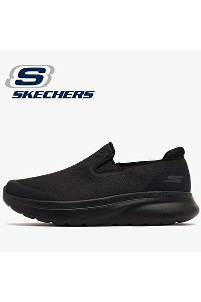 SKECHERS Go Walk Arch Fit N-Joy 217074 Erkek Spor Ayakkabı SİYAH