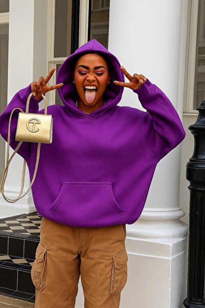 DM DOLCE MORE SWEATSHIRT DE CULOARE SOLIDĂ UNISEX