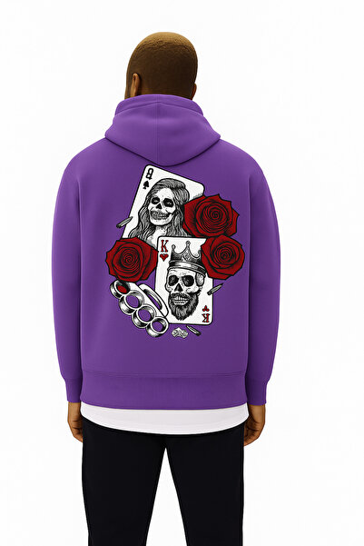 BENROMA Printed Over Size Unisex Sweat