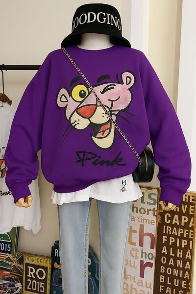 DM DOLCE MORE ΦΟΥΤΕΡ ΜΕ ΡΟΖ ΕΚΤΥΠΩΣΗ ΜΕ ΣΤΙΛ UNISEX