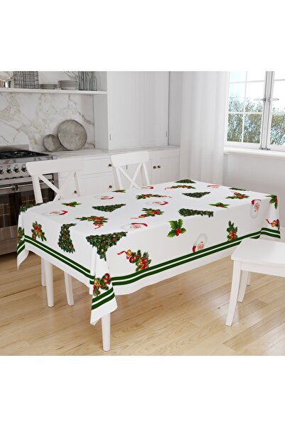 Cardea Home Collection Față de masă cu model de Crăciun Fericit