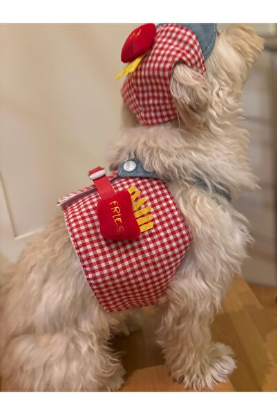 HAVDROBE Fast Food Temalı Göğüs Tasması