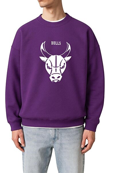 DM DOLCE MORE SWEATSHIRT UNISEX IMPRIMAT CHICAGO BULLS