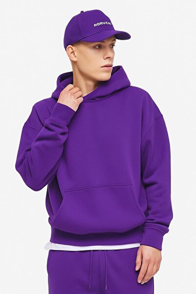 E-ROMA سترة رياضية بغطاء للرأس للجنسين