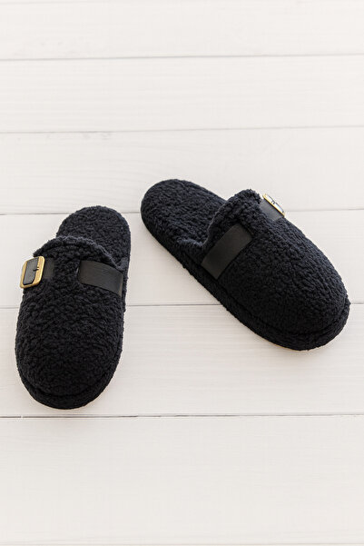 STOCON Buckle Towel Winter Women's House Slippers Dowry Bundle Slippers Winter Slippers Stc1164