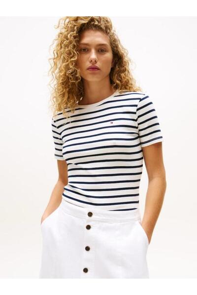 Tommy Hilfiger Organic Cotton New Season Cody Slim Fit Women's T-Shirt