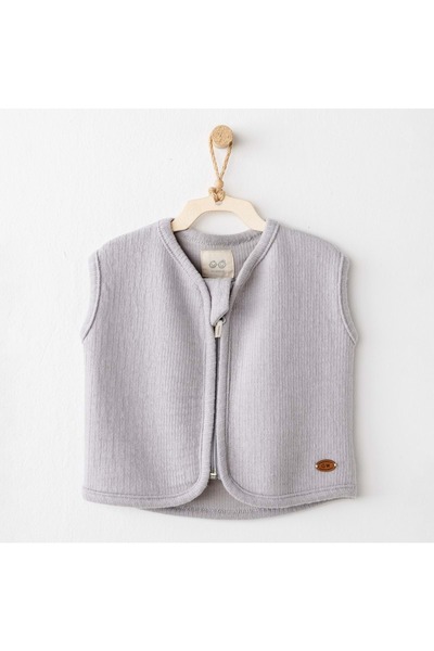 andywawa Baby Boy Vest Gray