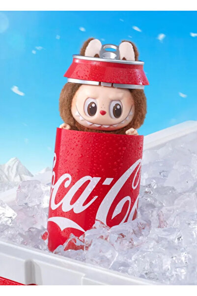 labubu sepeti Labubu Coca cola serisi + ışıklı Stitch hediyeli