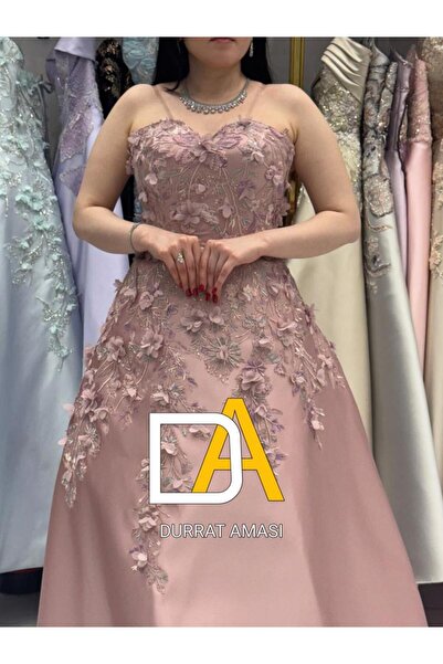 DRAT AMASYE Elegant Evening Gown with Tafeta Fabric