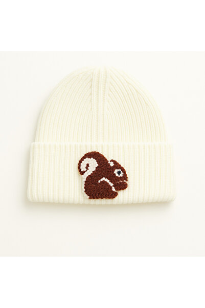 byebruketenci Lână crem deschisă de lux - Beretă pentru copii și adolescenți,...