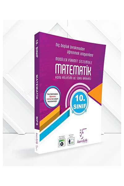 Karekök Yayınları 10.sınıf Matematik Modüler Piramit Sistemiyle Konu Anlatımı...