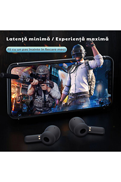 OEM Casti wireless T11 TWS, gaming, sport, audio, Bluetooth 5.3, Rezistente la apa