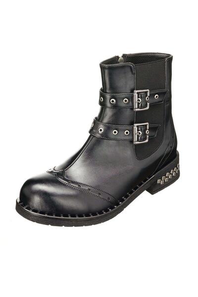 İriadam Cizme de damă mărime mare NR1987 Negru