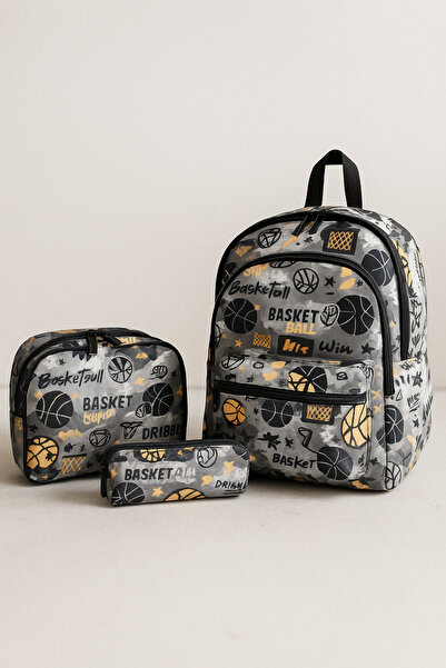 NewBag Новий сезон баскетбольний чоловічий рюкзак для школи - набір з 3 штук